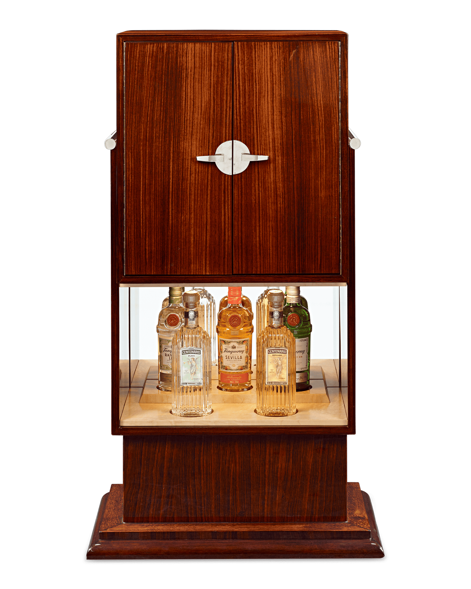 Art Deco Brazilian Rosewood Cocktail Cabinet