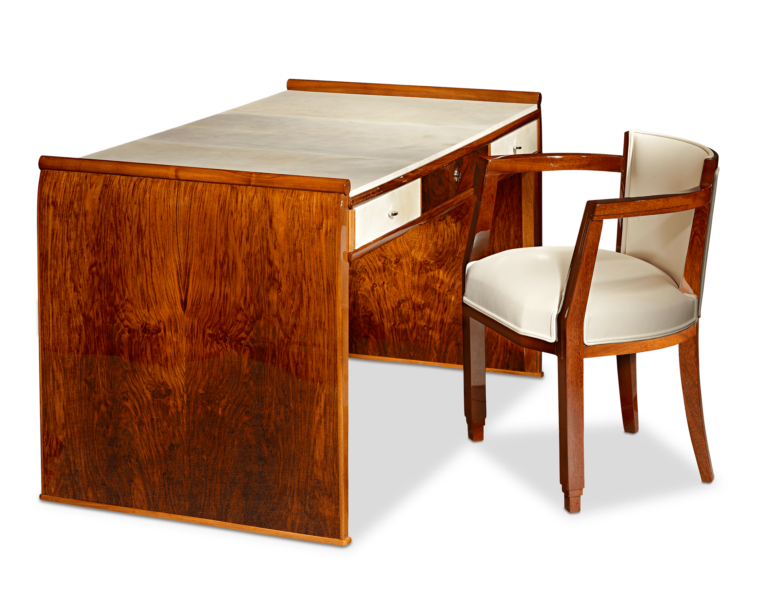 Art Deco Desk and Chair