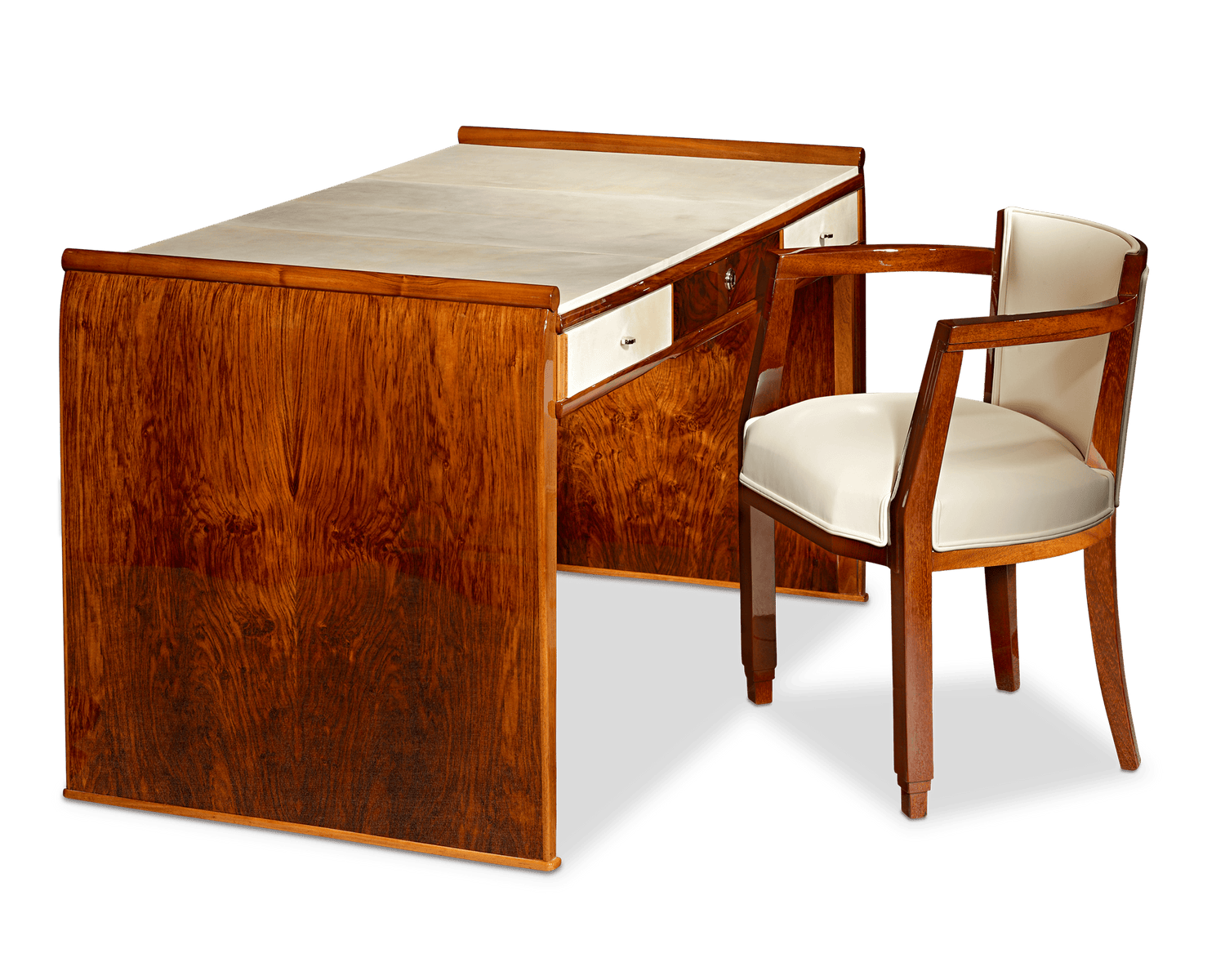 Art Deco Desk and Chair