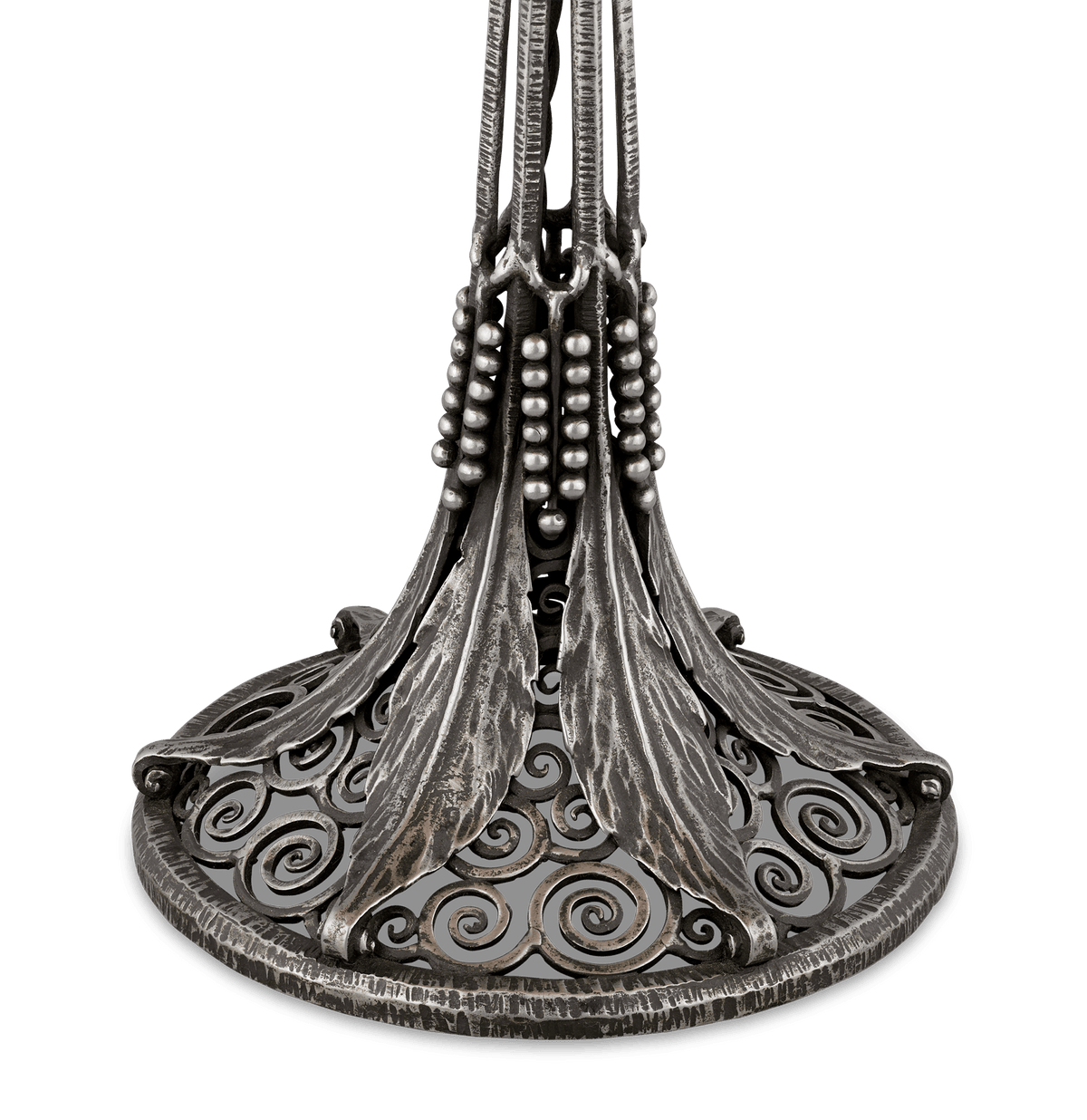 Table Lamp by Edgar Brandt and Daum Nancy