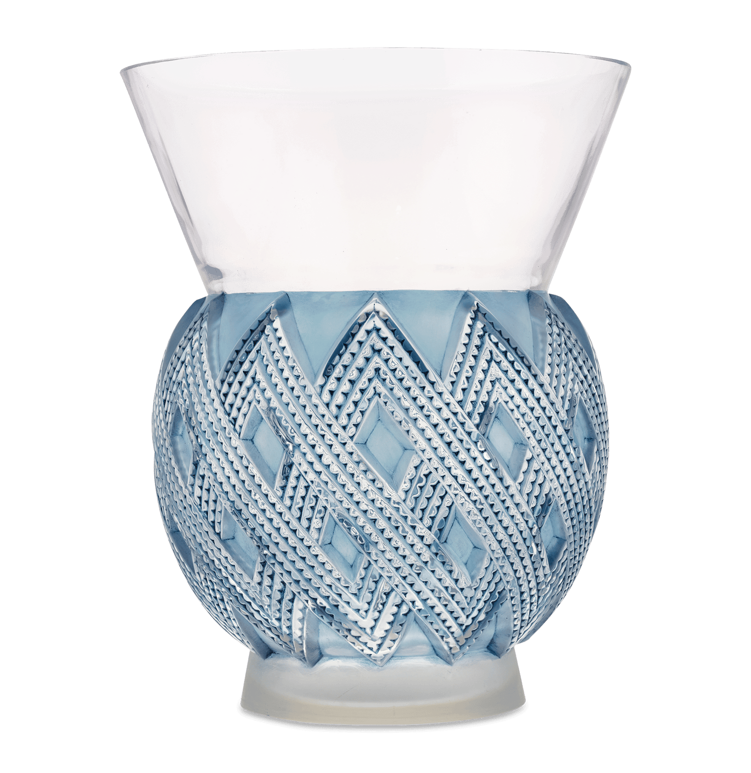 René Lalique Entrelacs Vase