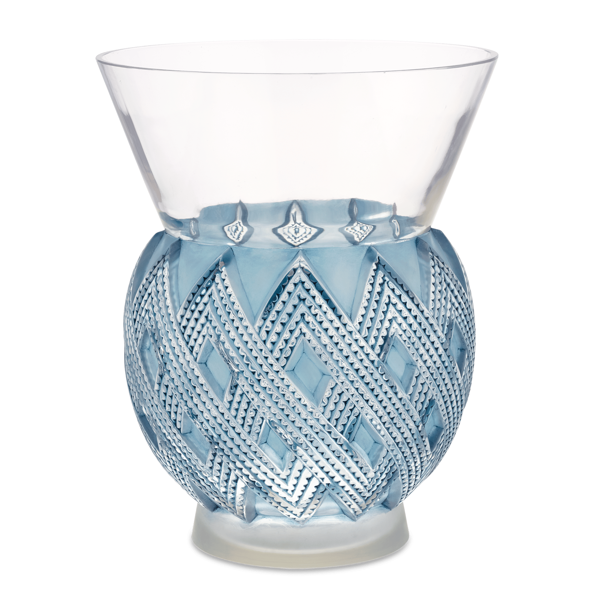 René Lalique Entrelacs Vase