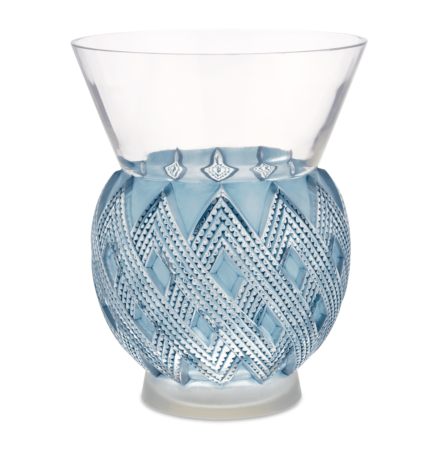 René Lalique Entrelacs Vase