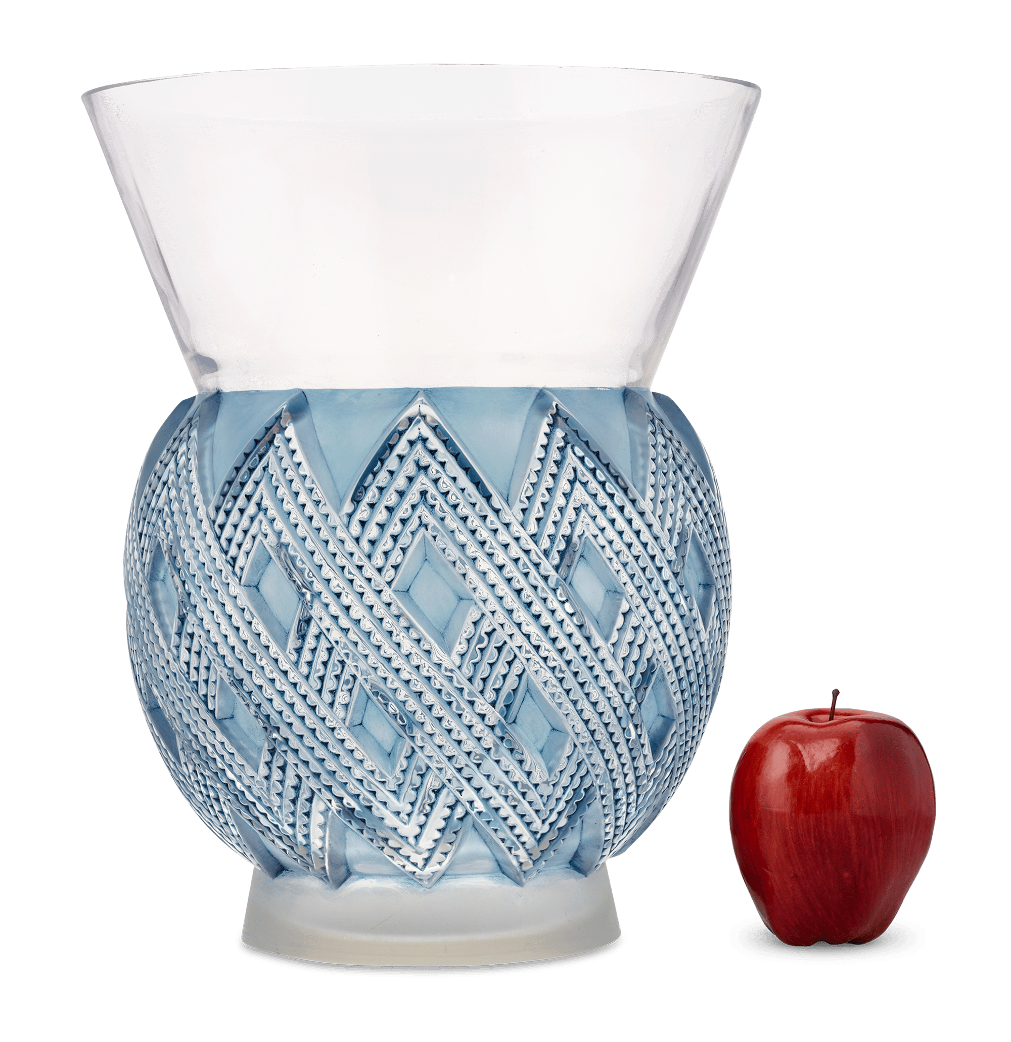 René Lalique Entrelacs Vase