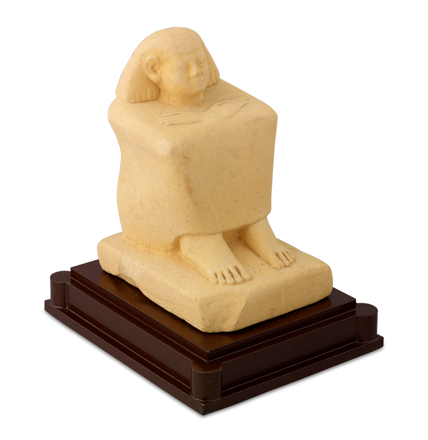 Ancient Egyptian Block Statue