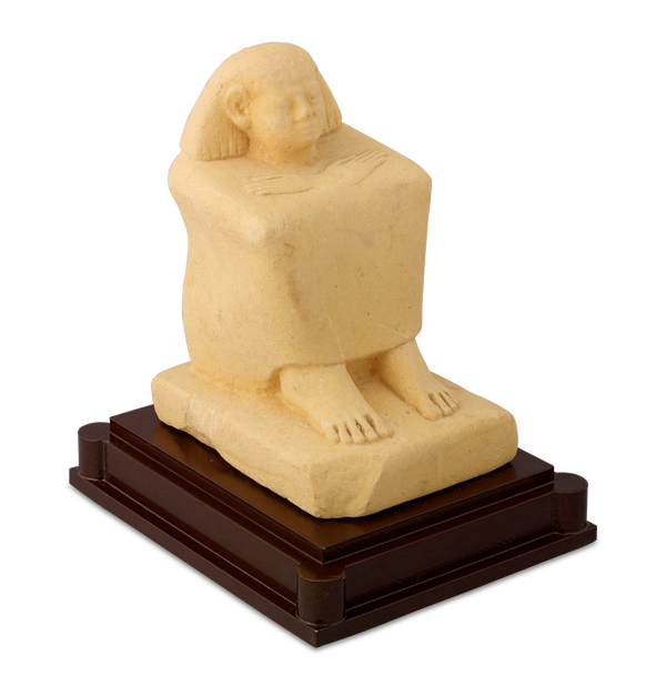 Ancient Egyptian Block Statue