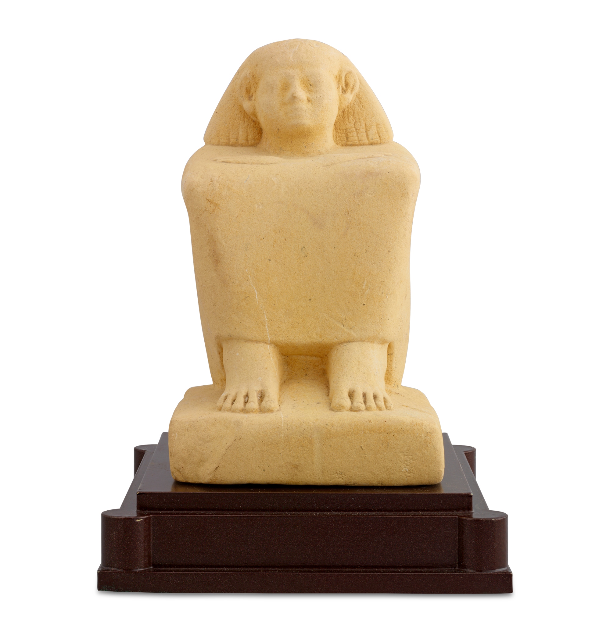 Ancient Egyptian Block Statue