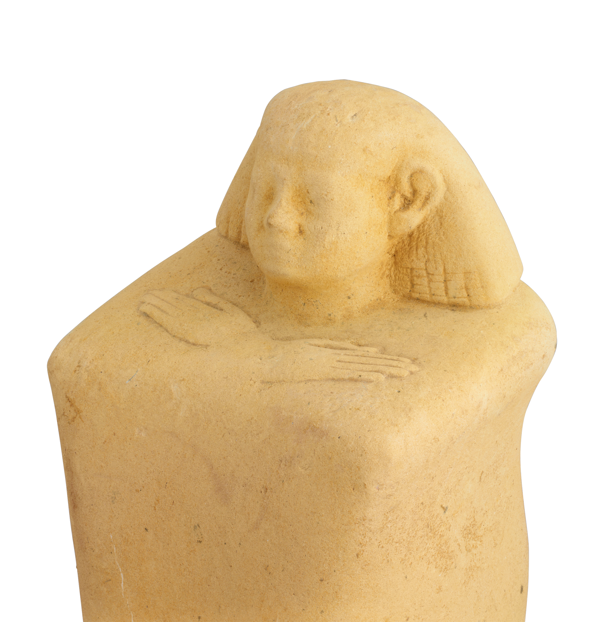 Ancient Egyptian Block Statue