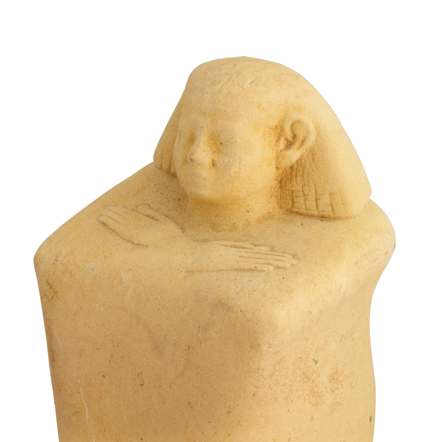 Ancient Egyptian Block Statue