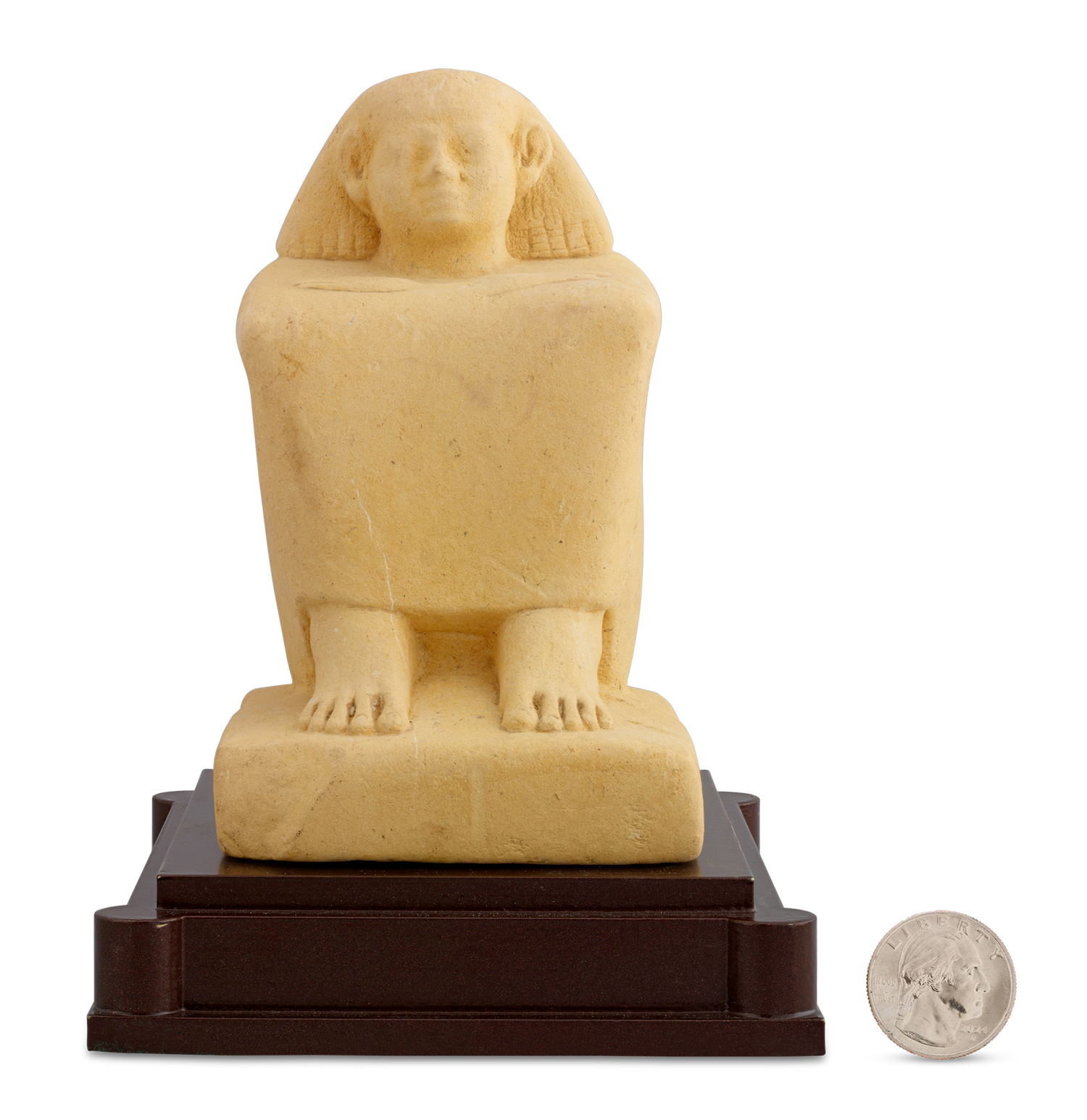 Ancient Egyptian Block Statue