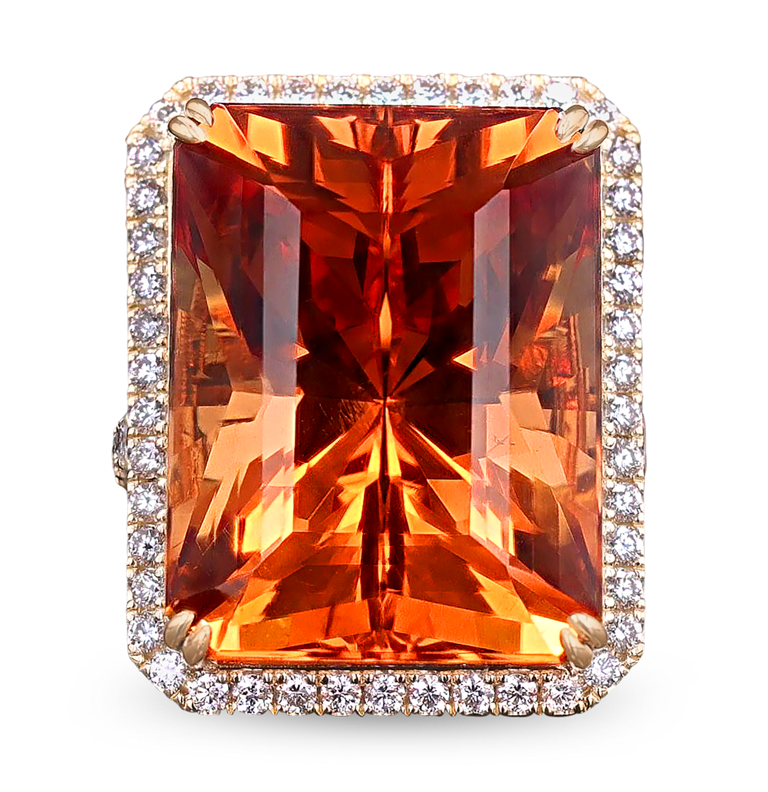 Imperial Topaz Ring, 39.72 Carats