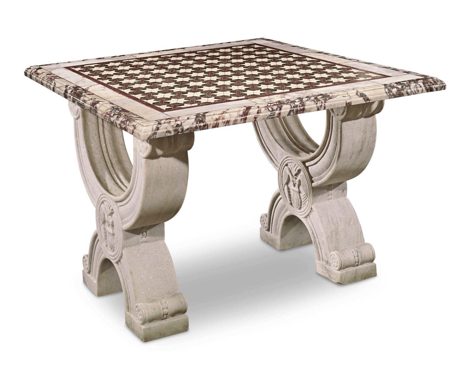 Roman Cosmatesque Hardstone Table
