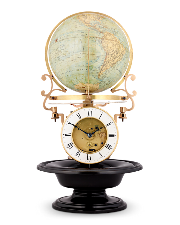 Globe Clock by Maison Delamarche 