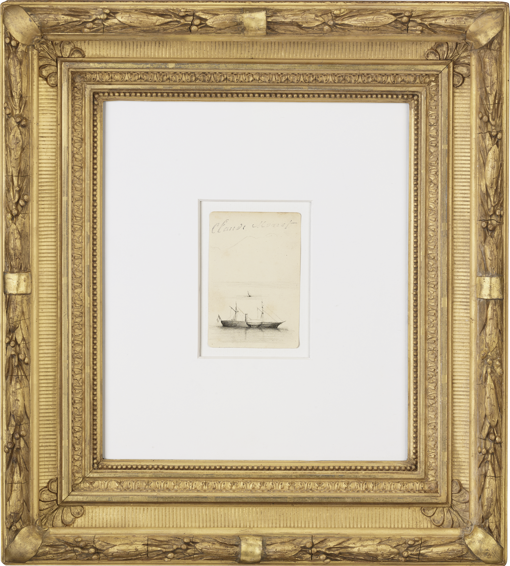 Étude d'un bateau by Claude Monet