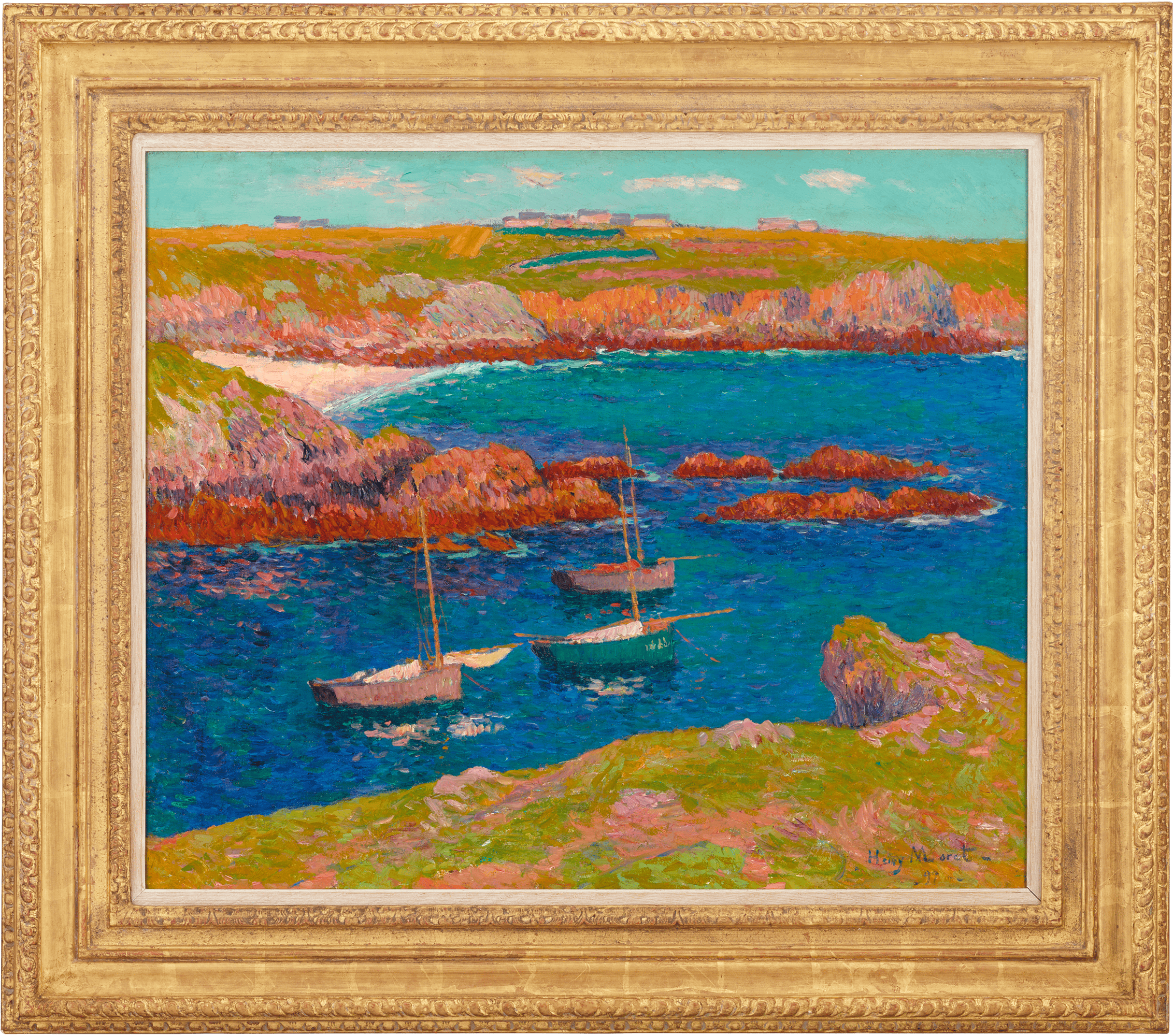 La baie de Lampaul, île d’Ouessant by Henry Moret