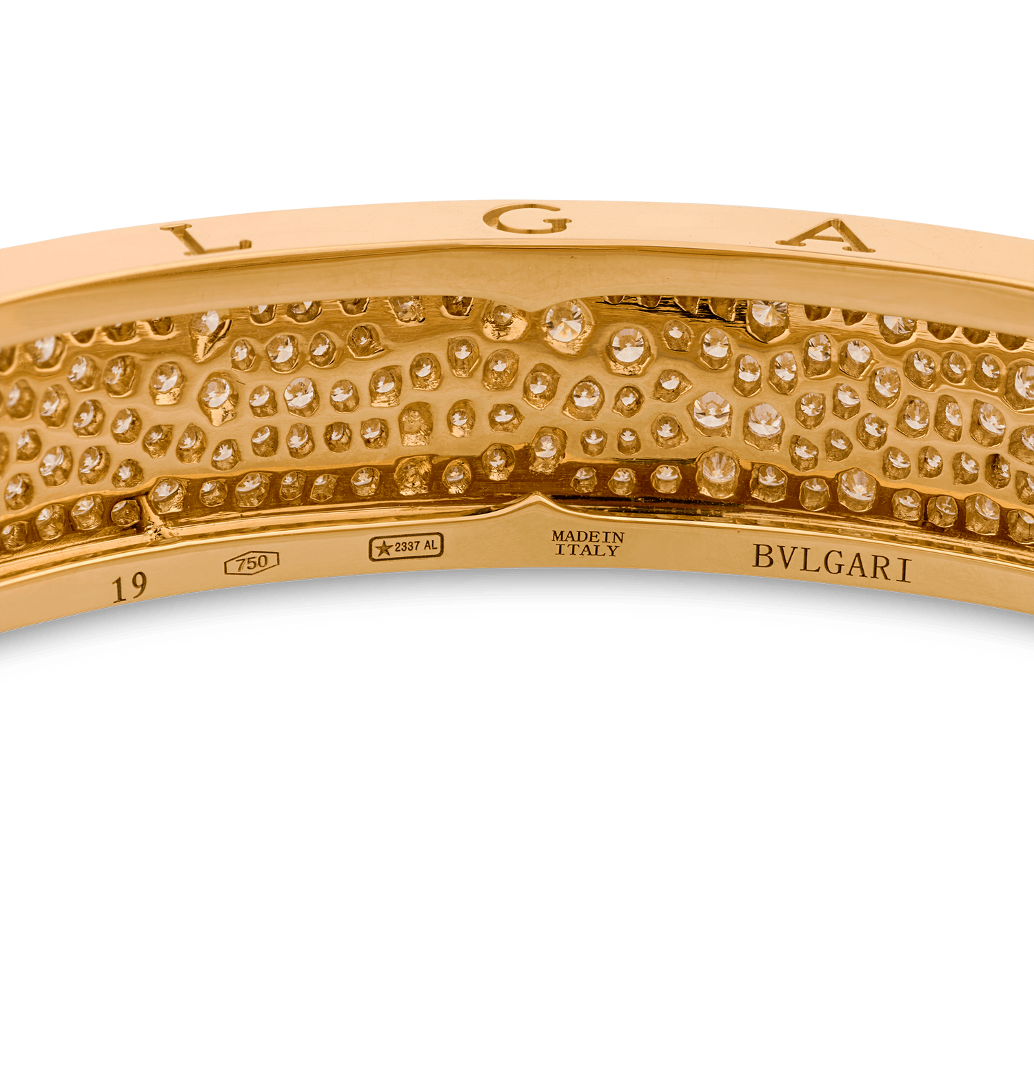 Bulgari B.zero1 Rose Gold and Diamond Bracelet