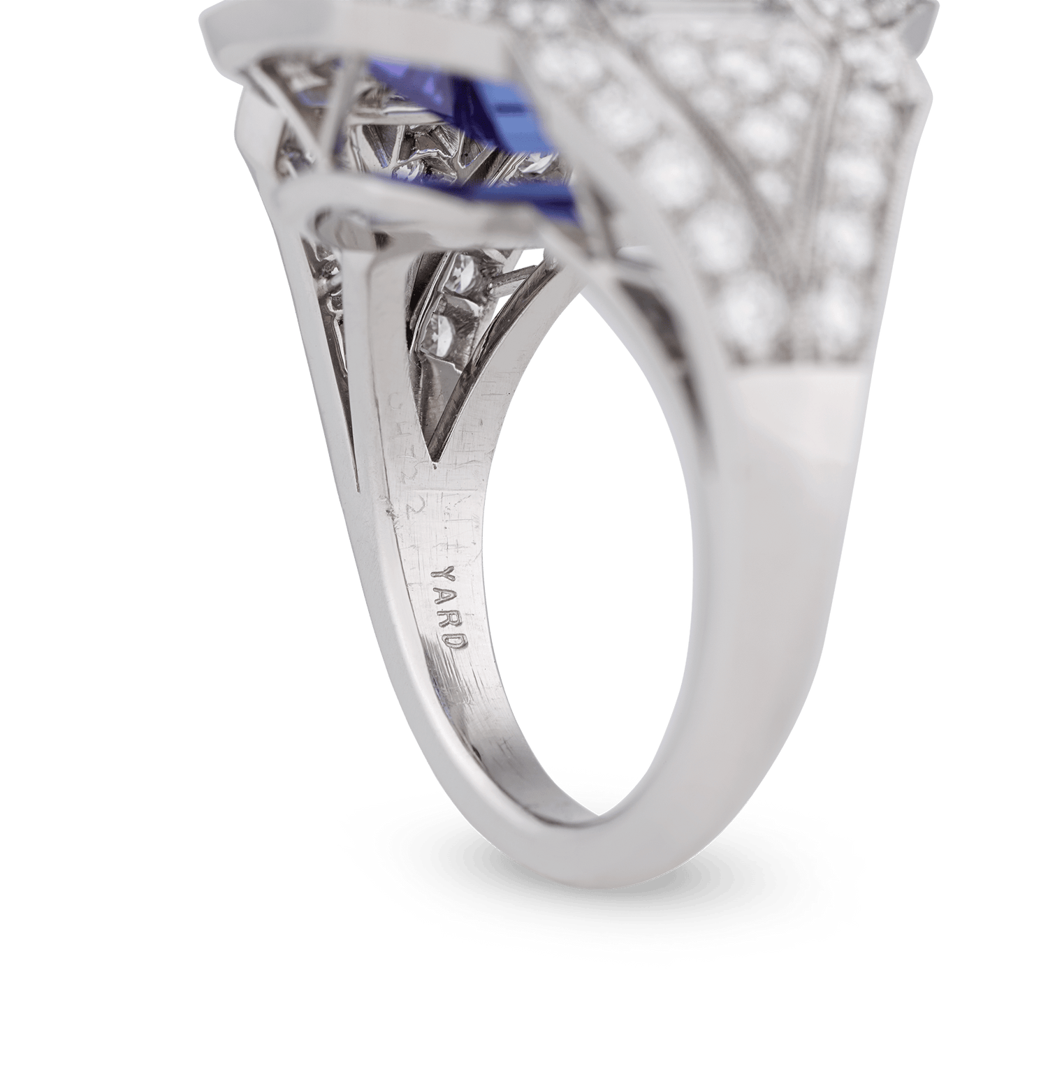 Raymond Yard Tanzanite Ring, 9.14 Carats