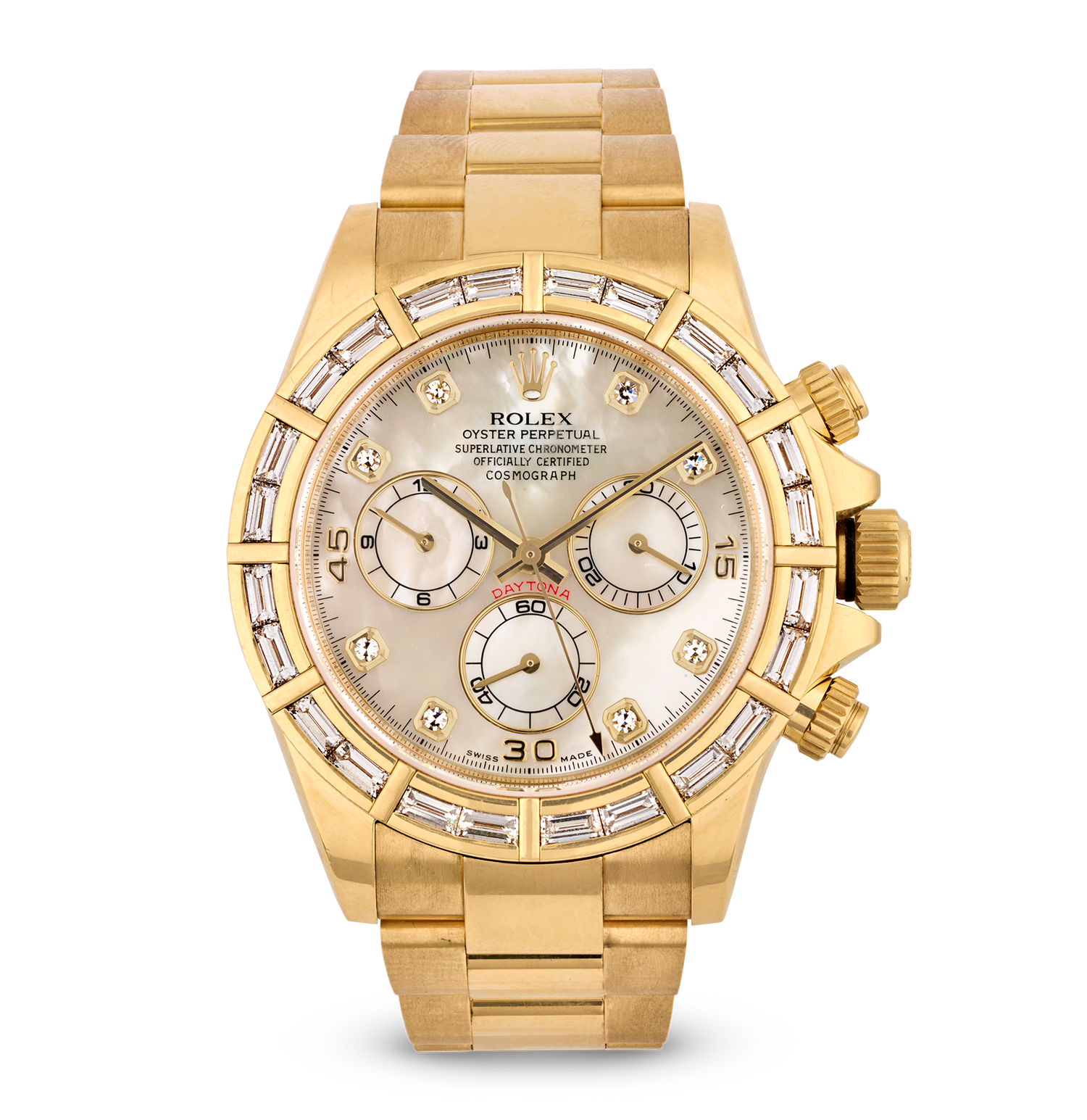 Rolex Yellow Gold Cosmograph Daytona Watch