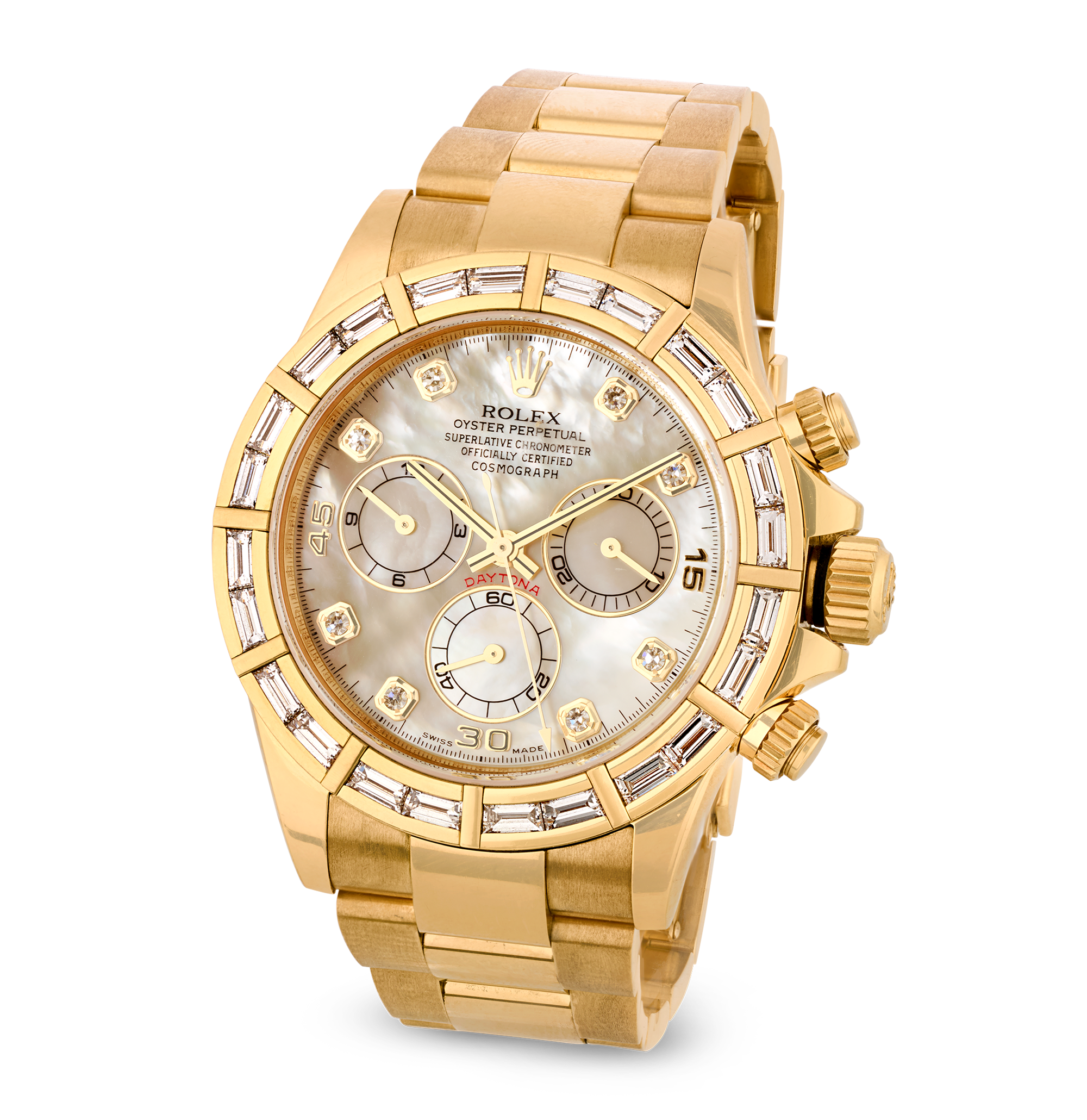 Rolex Yellow Gold Cosmograph Daytona Watch
