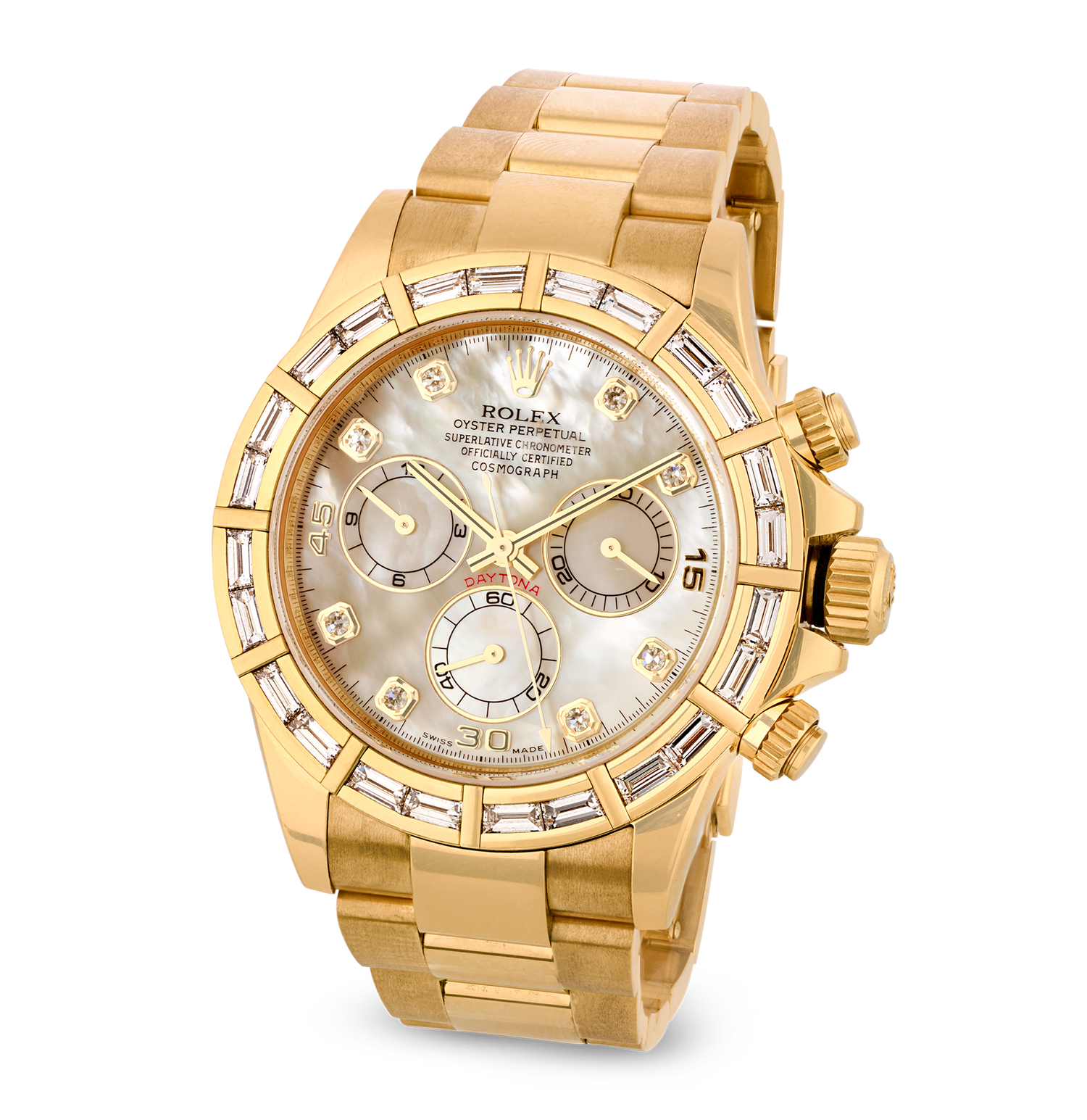 Rolex Yellow Gold Cosmograph Daytona Watch