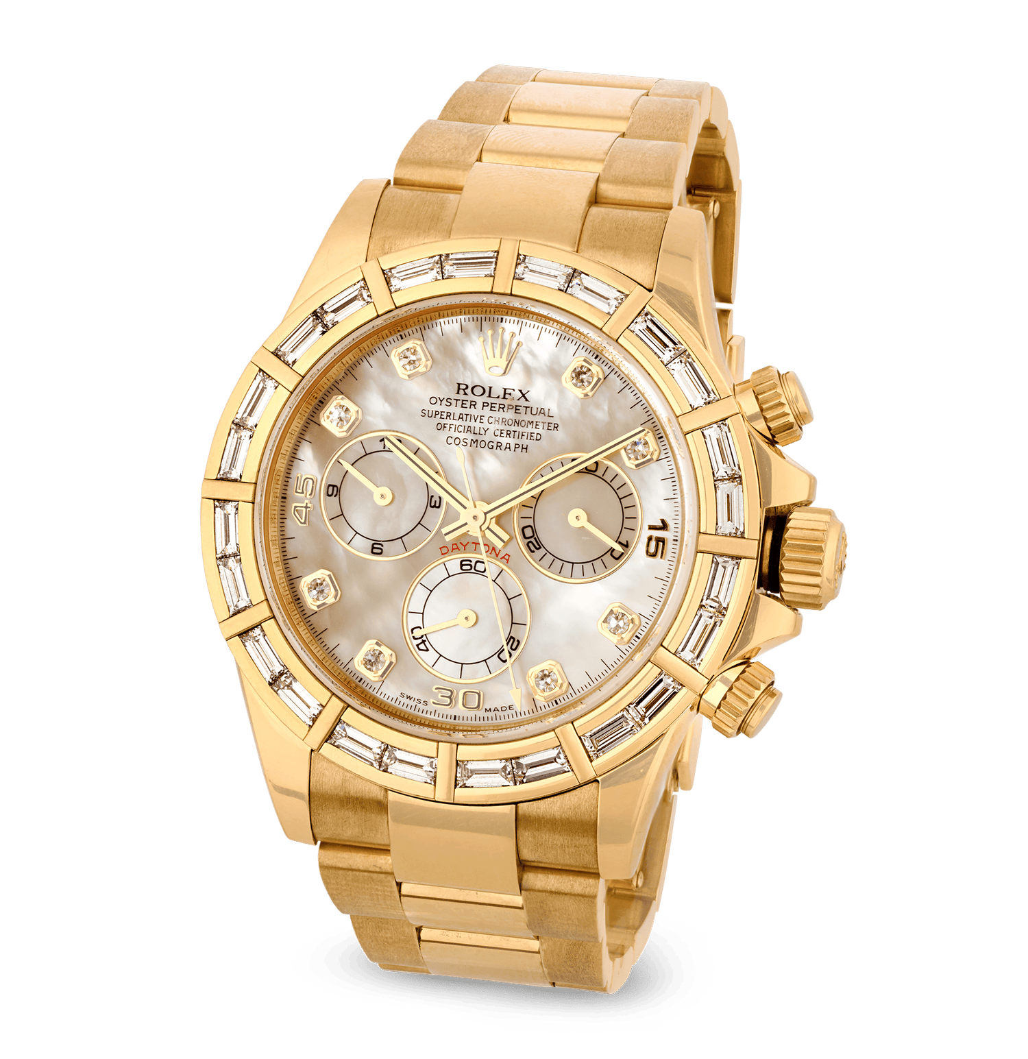 Rolex Yellow Gold Cosmograph Daytona Watch