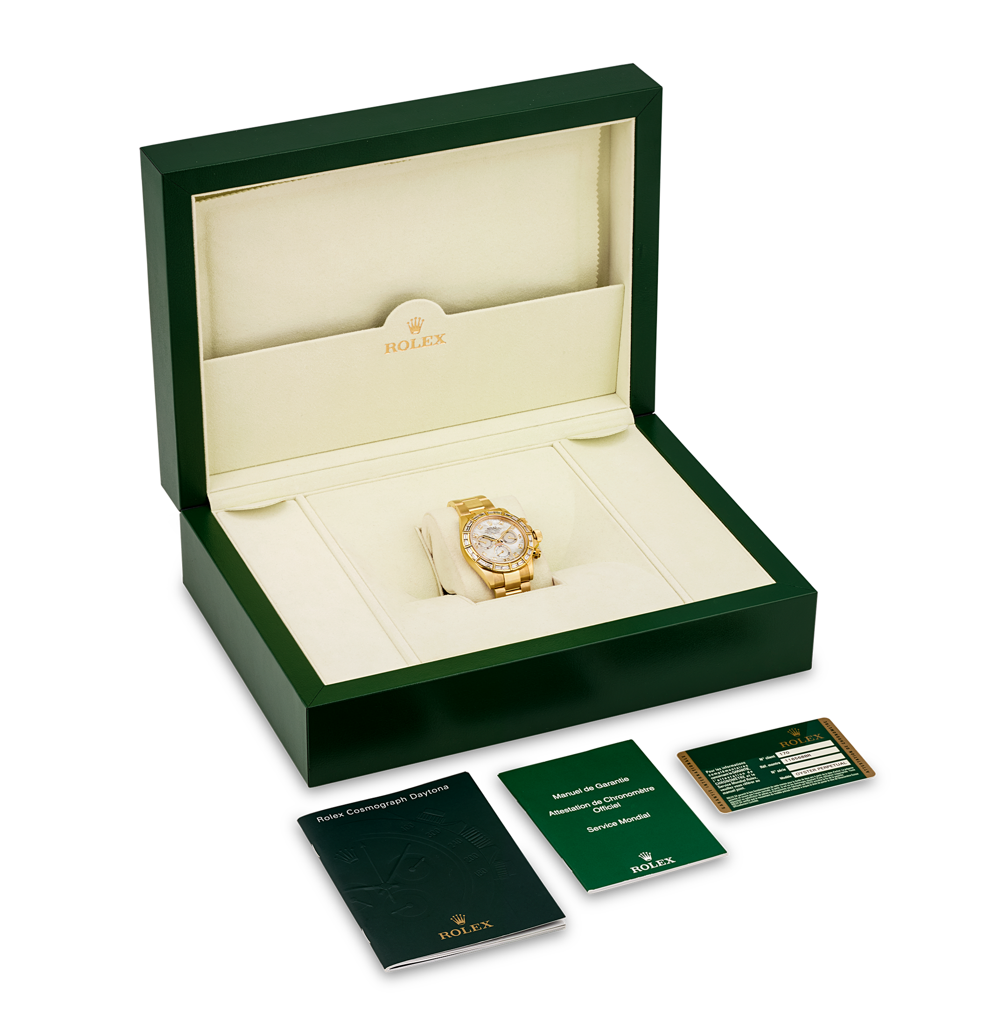 Rolex Yellow Gold Cosmograph Daytona Watch