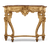 Louis XVI-Style Giltwood Console Table