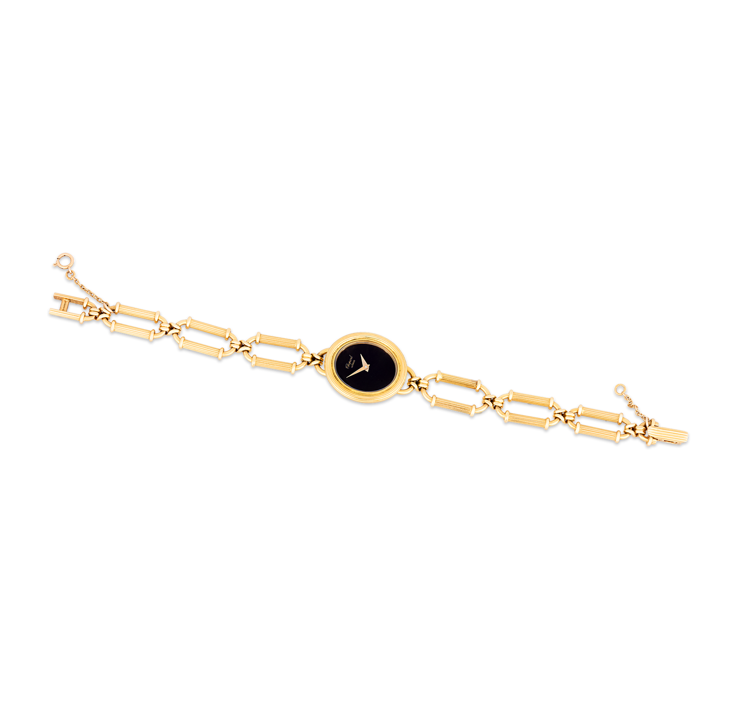 Chopard Gold Bamboo-Style Wristwatch