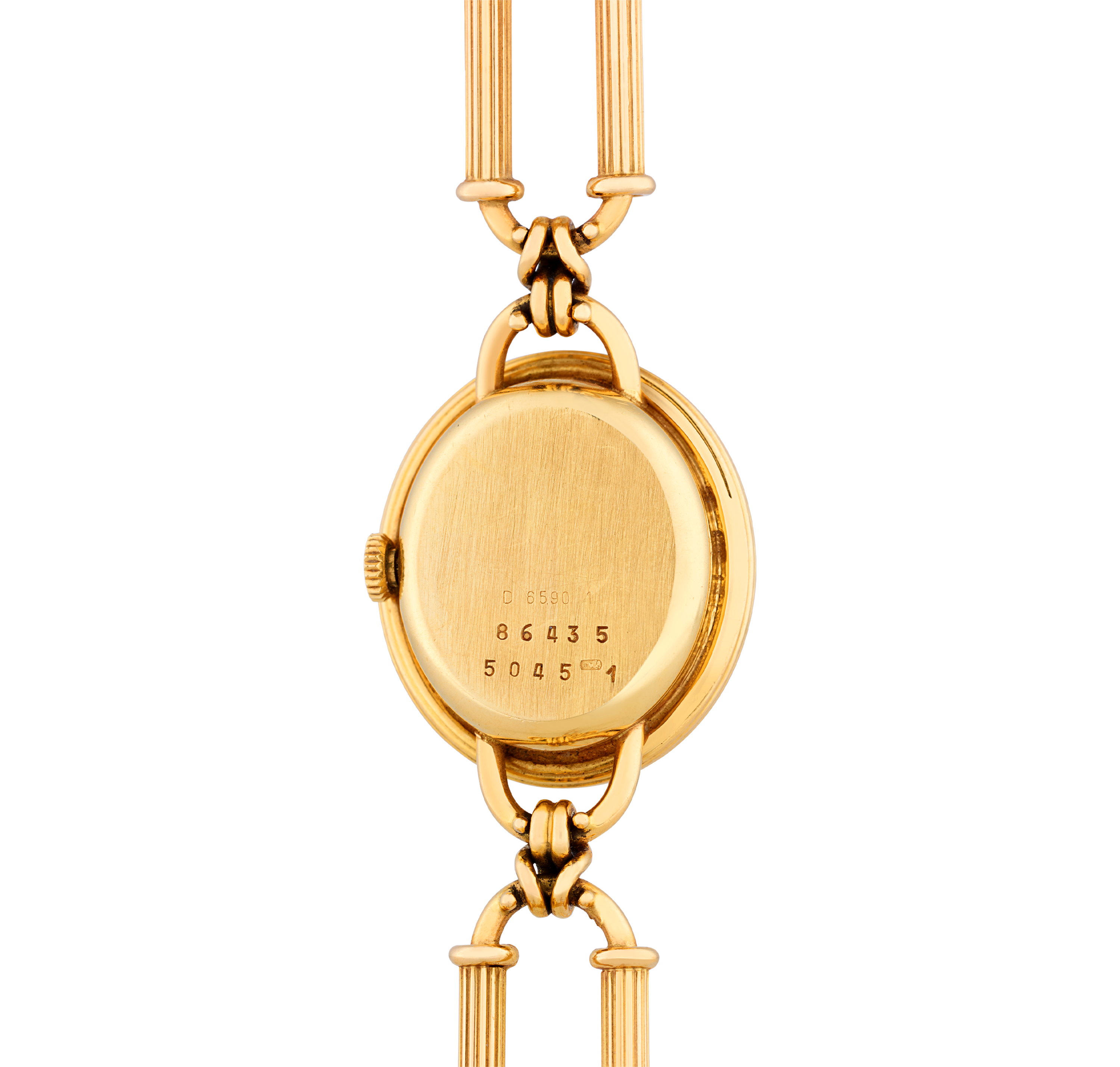 Chopard Gold Bamboo-Style Wristwatch