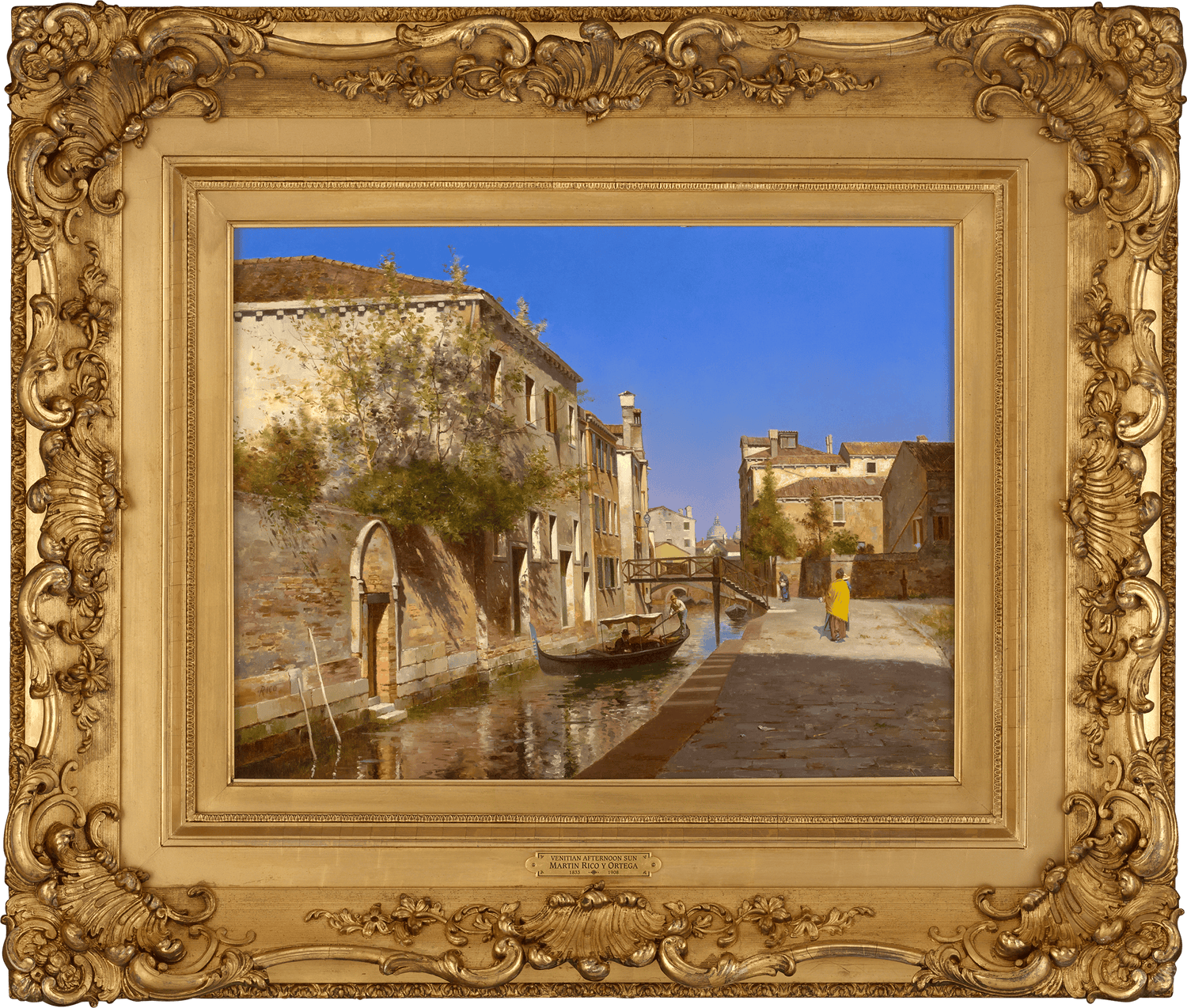 Venetian Scene by Martin Rico y Ortega