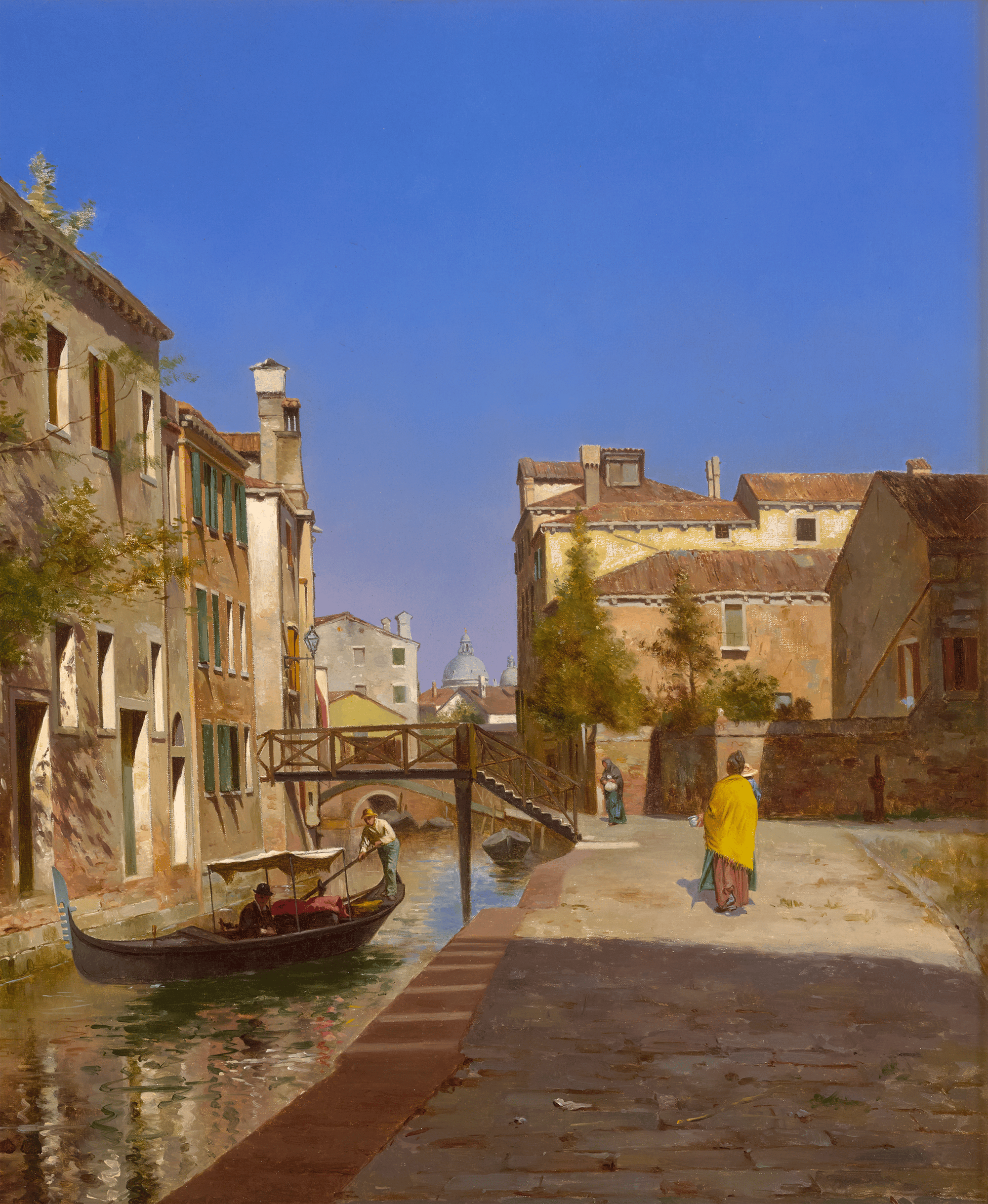 Venetian Scene by Martin Rico y Ortega
