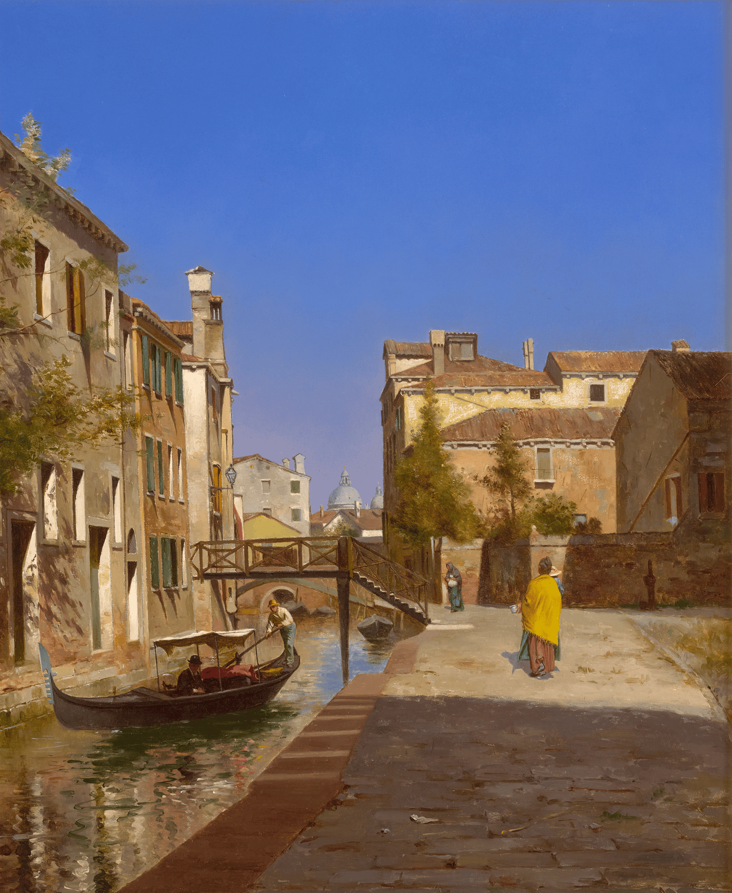 Venetian Scene by Martin Rico y Ortega