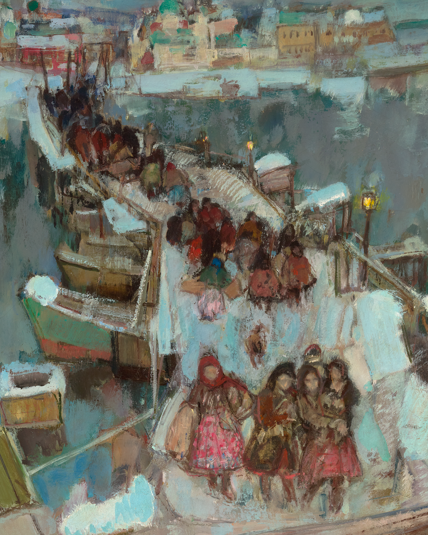 Bridge at Vitebsk by Leon Gaspard