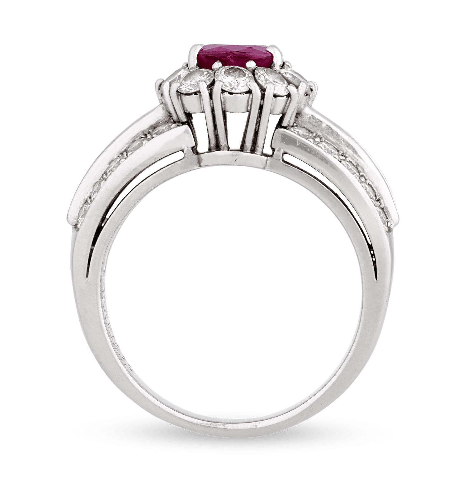 Van Cleef & Arpels Ruby Ring, 1.20 Carats