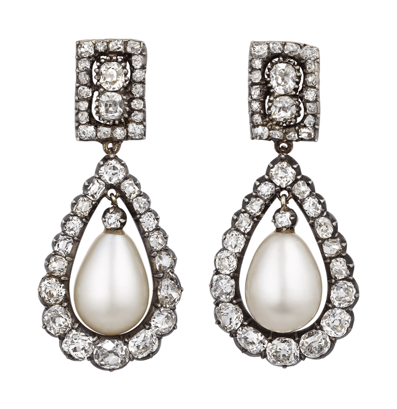The French Crown Jewels: Natural Pearl Earrings