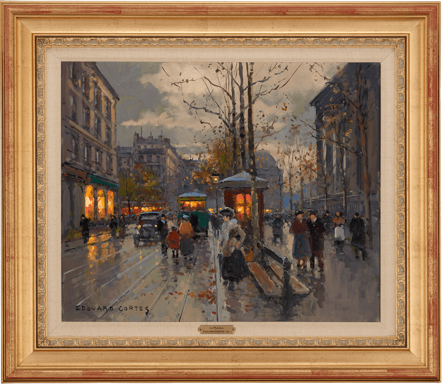 La Madeleine by Edouard Léon Cortès