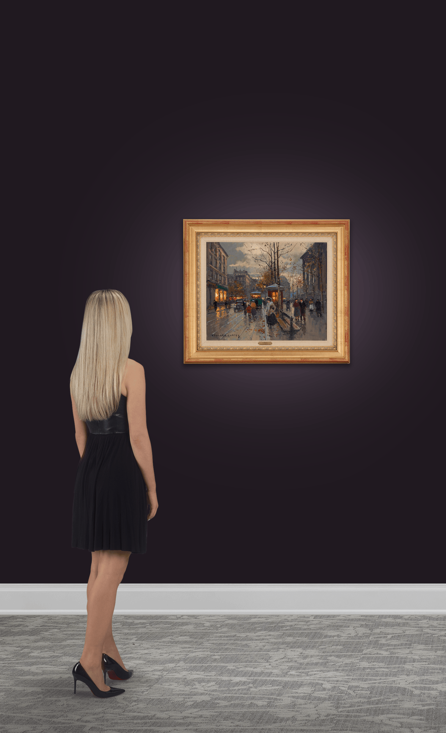 La Madeleine by Edouard Léon Cortès