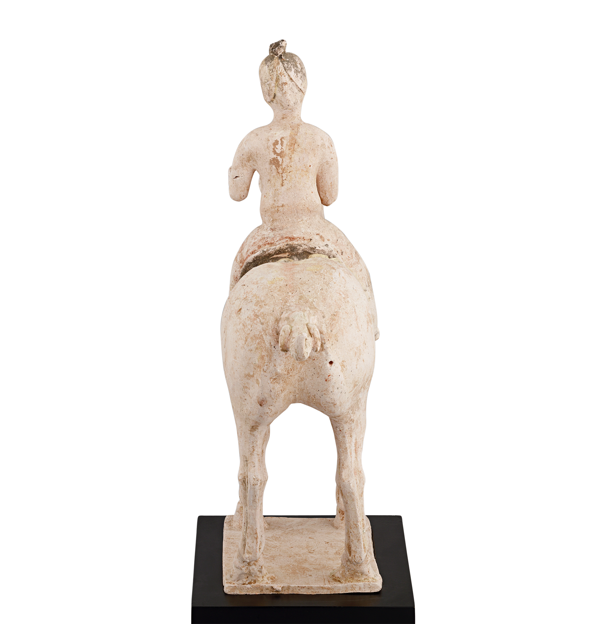 Tang Dynasty Terracotta Horse with Rider