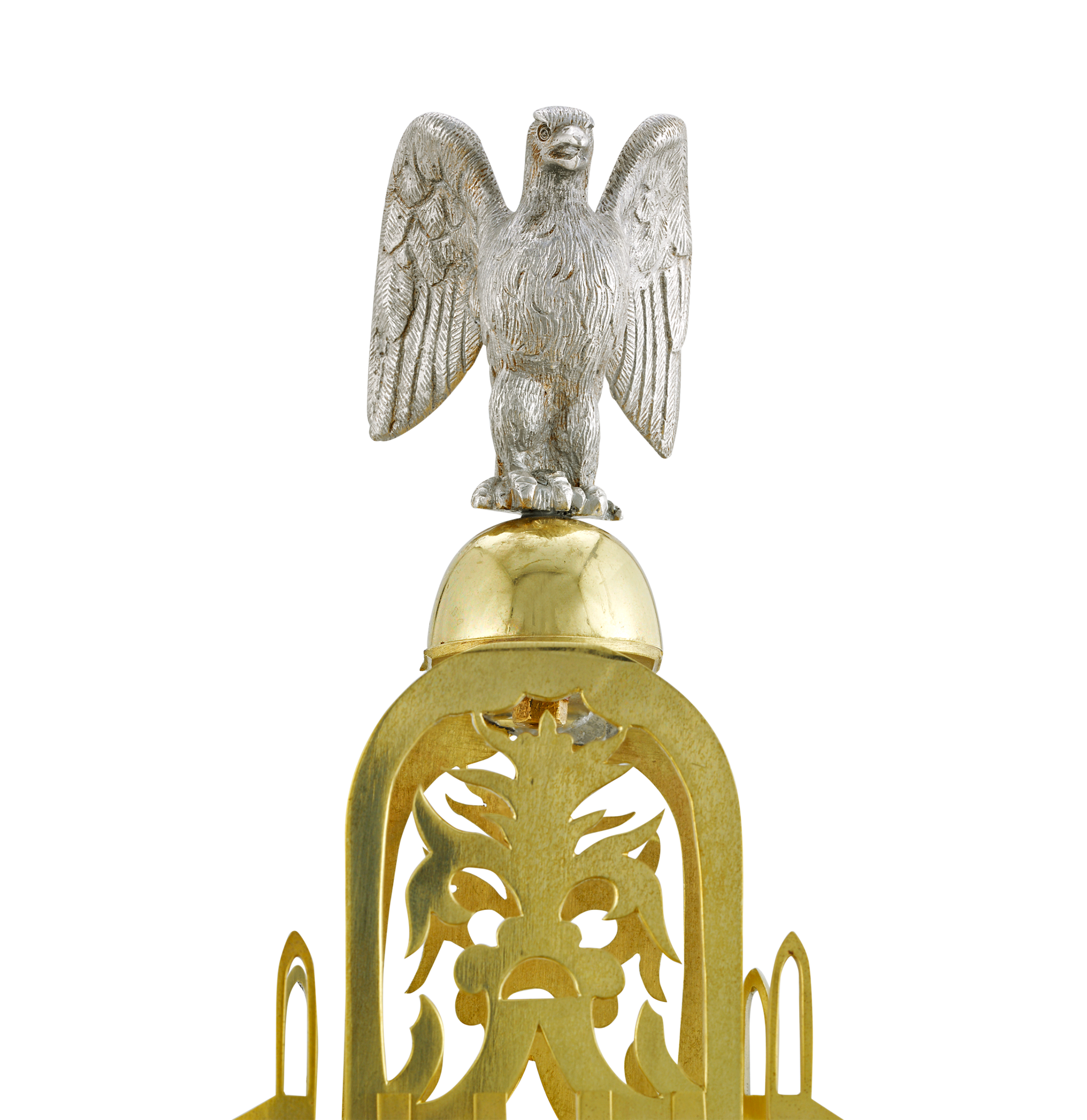 Brighton Pavilion Skeleton Clock by Smiths of Clerkenwell