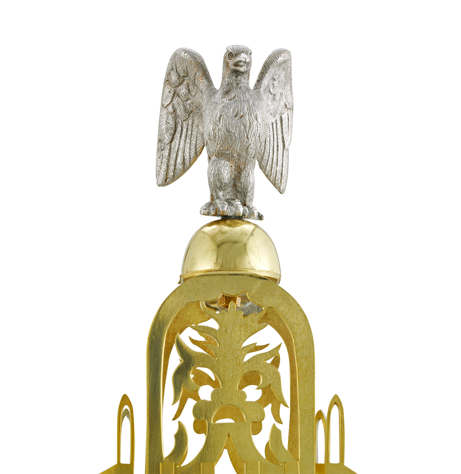 Brighton Pavilion Skeleton Clock by Smiths of Clerkenwell