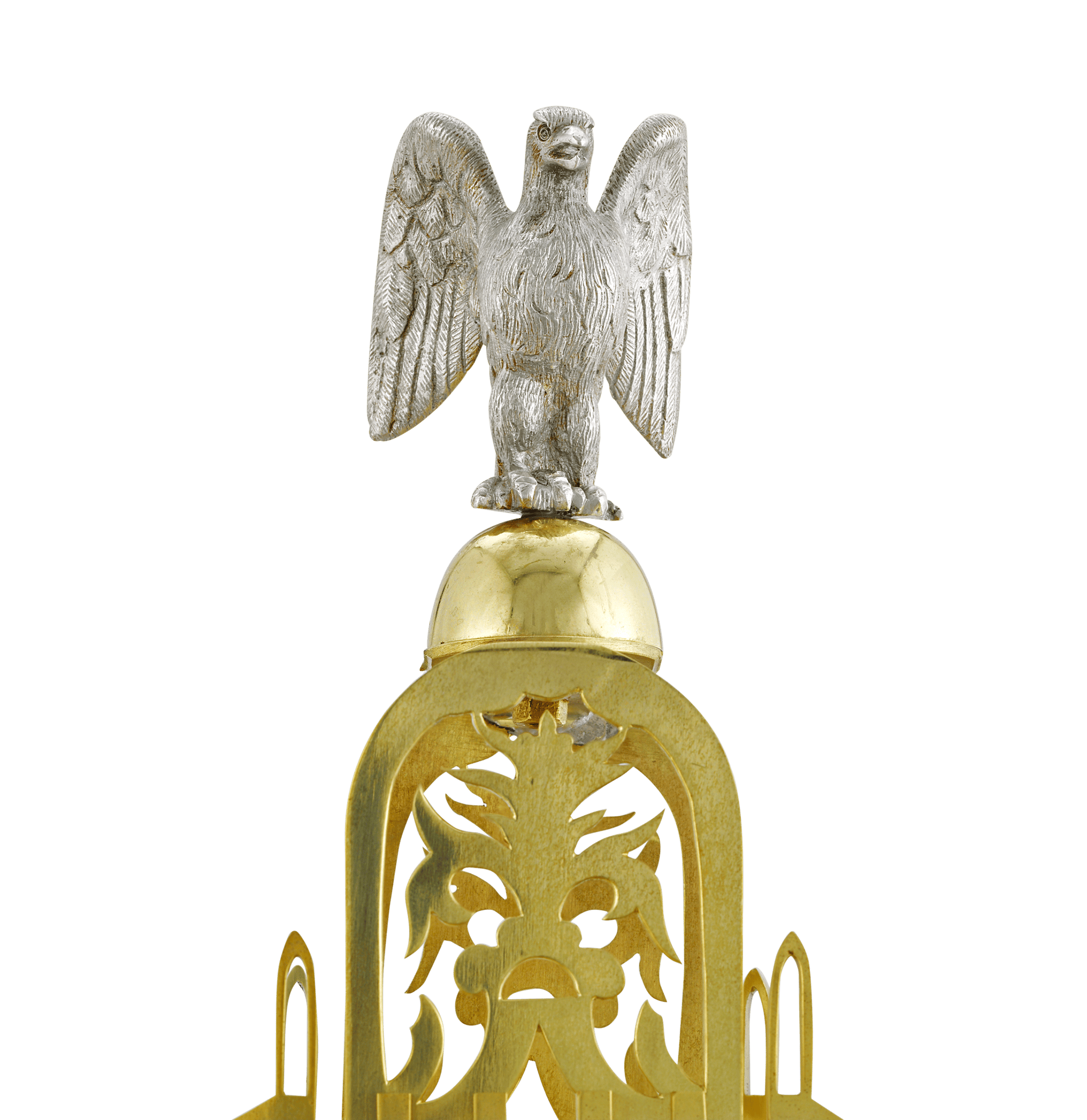 Brighton Pavilion Skeleton Clock by Smiths of Clerkenwell
