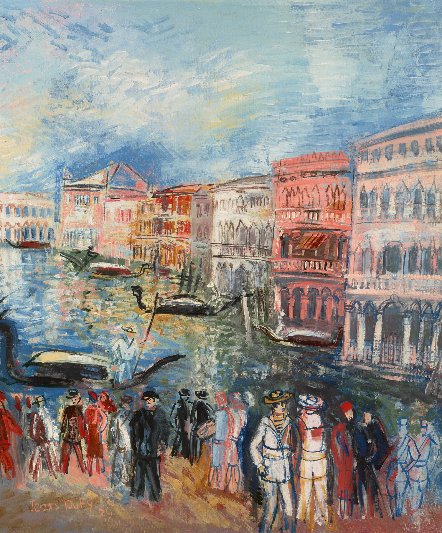Venise, Le Grand Canal by Jean Dufy