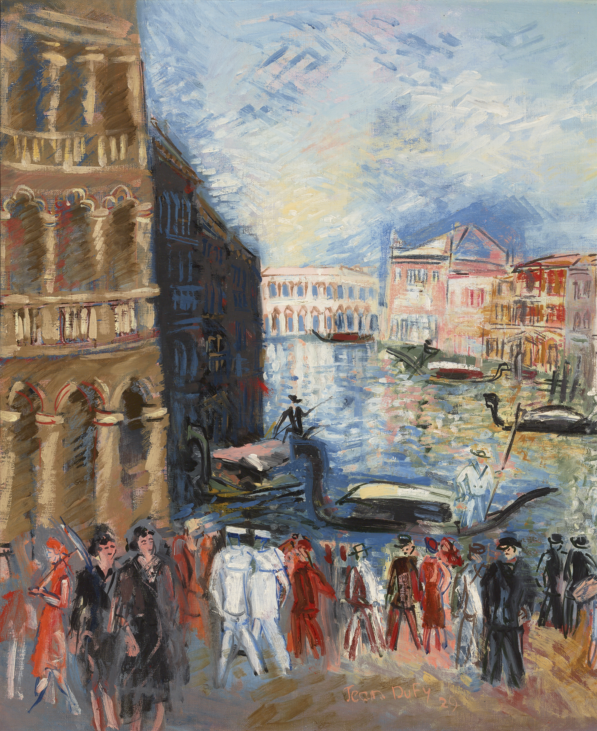 Venise, Le Grand Canal by Jean Dufy