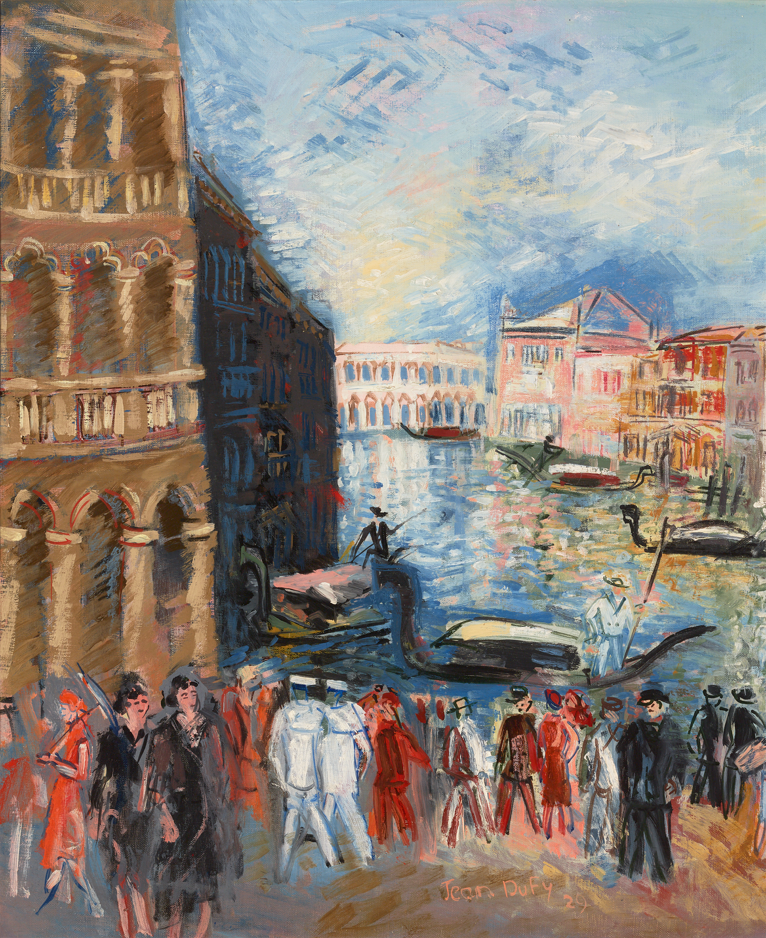 Venise, Le Grand Canal by Jean Dufy