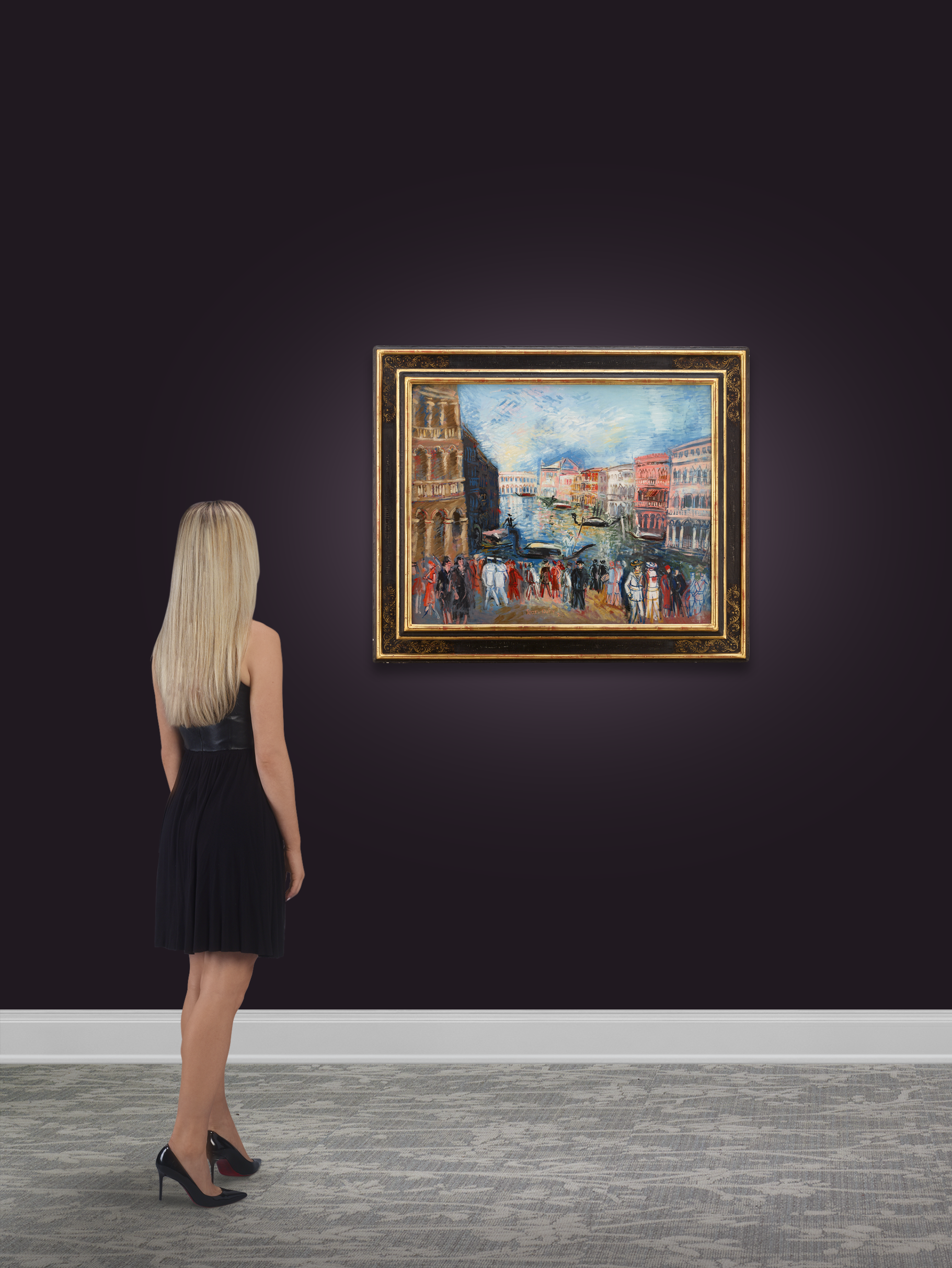 Venise, Le Grand Canal by Jean Dufy