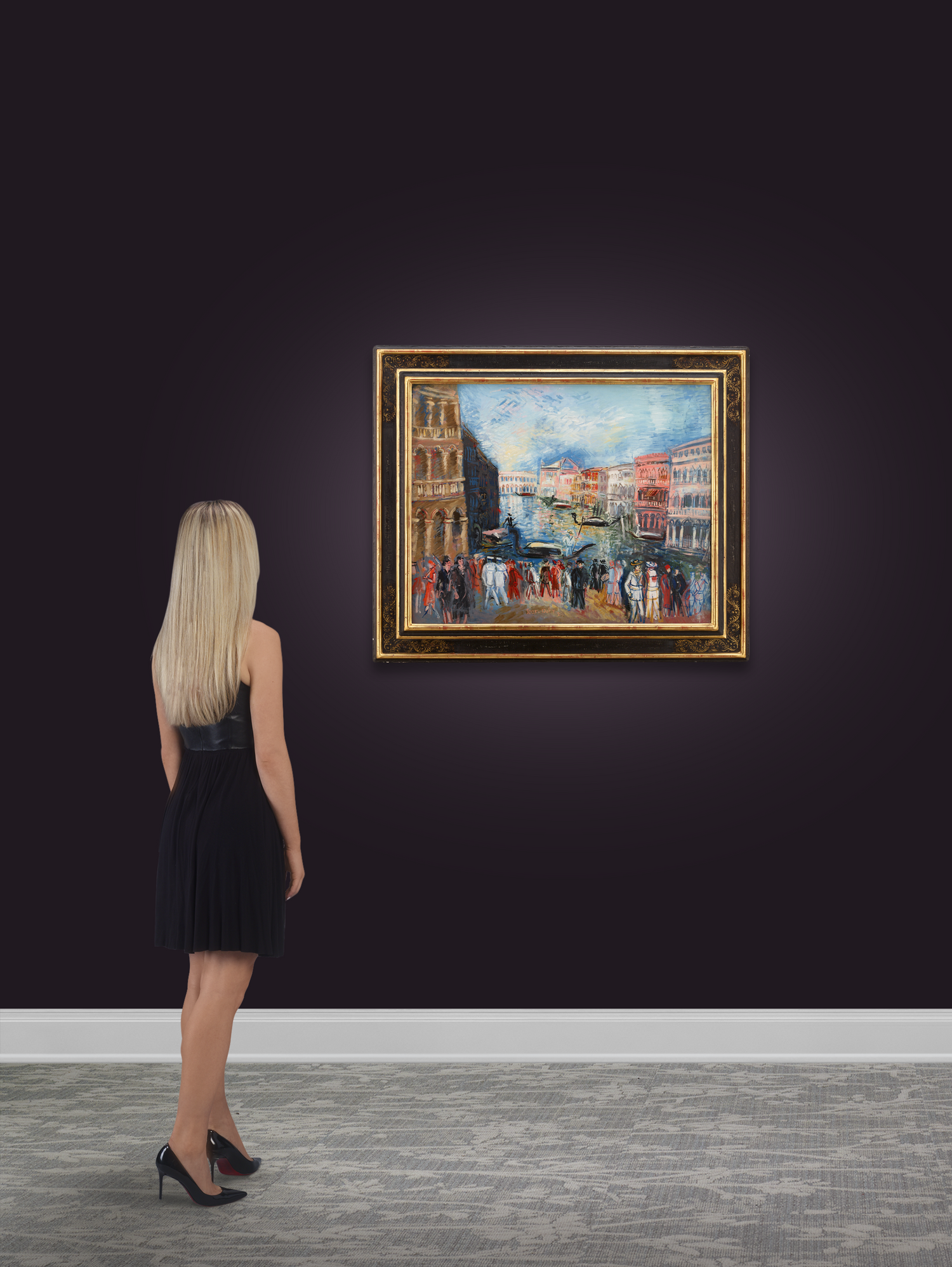 Venise, Le Grand Canal by Jean Dufy