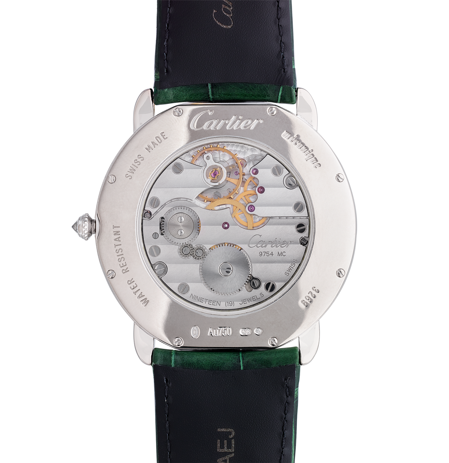 Cartier Ronde Louis White Gold Wristwatch