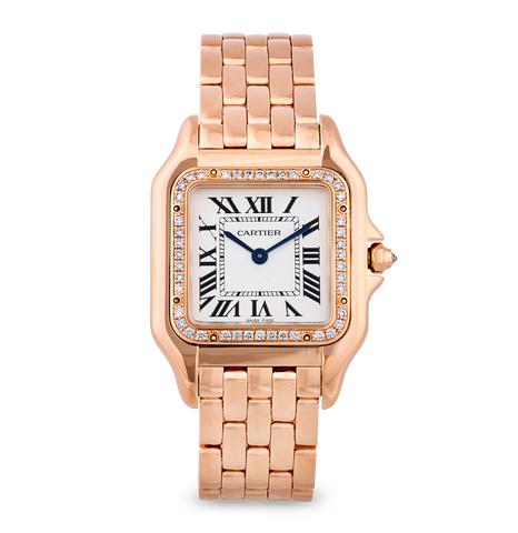 Cartier Panthère Rose Gold Wristwatch