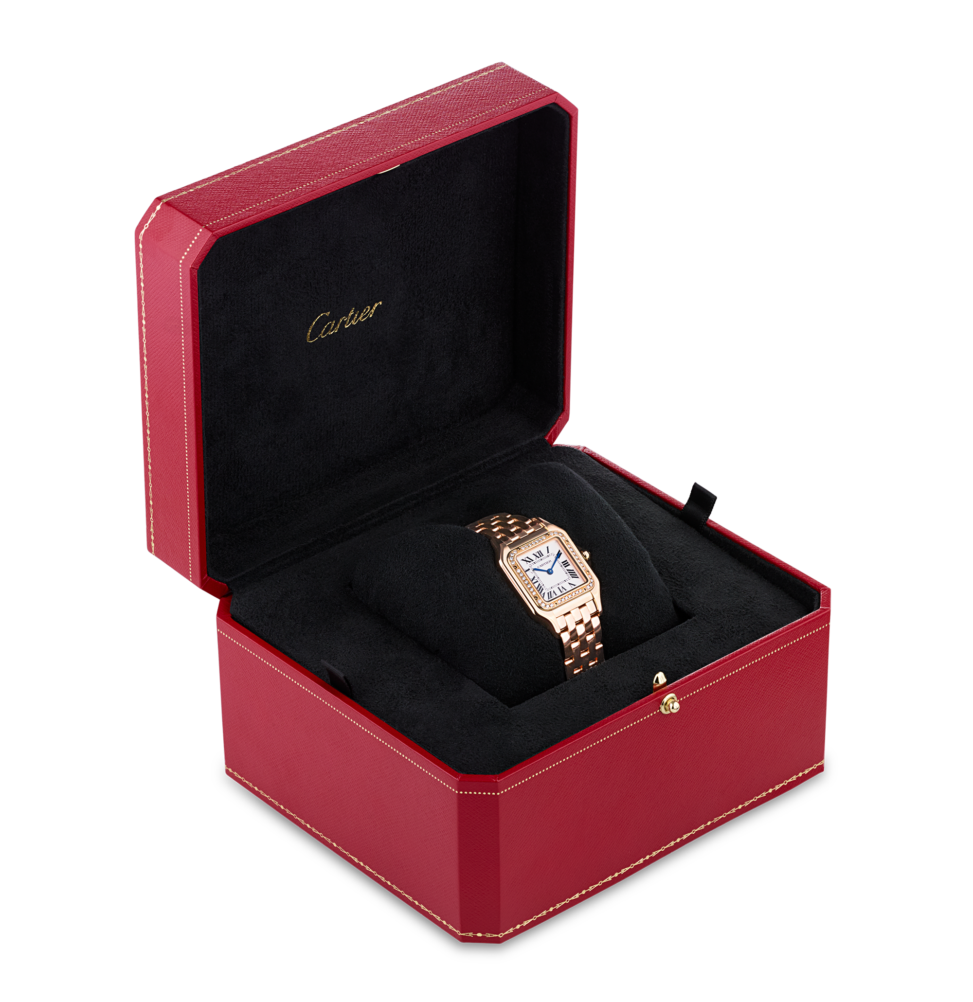 Cartier Panthère Rose Gold Wristwatch