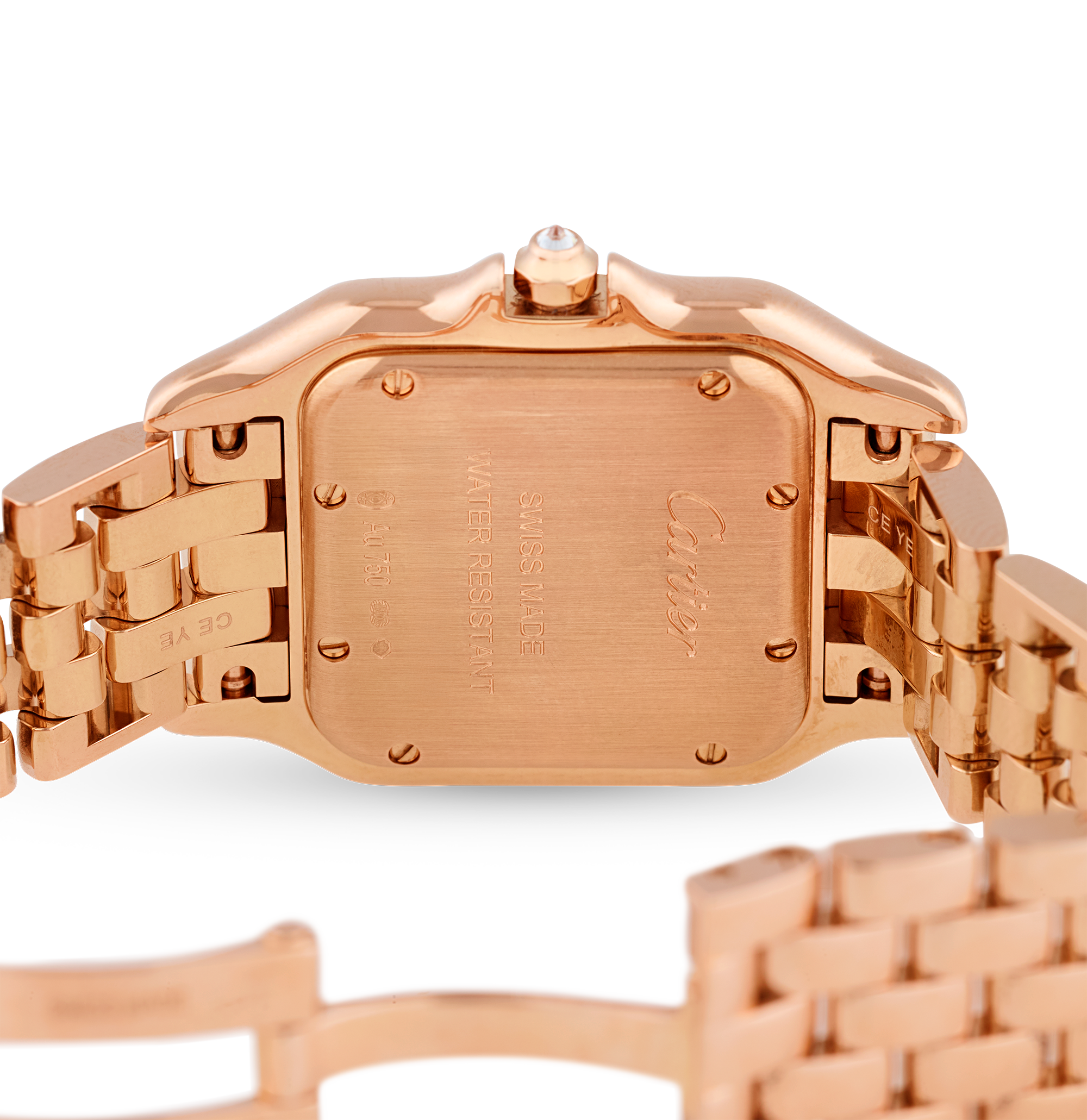 Cartier Panthère Rose Gold Wristwatch